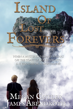 book cover for Island of Lost Forevers