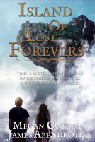 book cover for Island of Lost Forevers