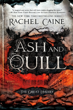 book cover for Ash and Quill