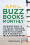 Cover Image: April 2017 Buzz Books Monthly