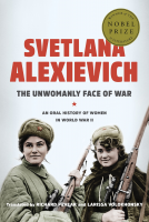 book cover for The Unwomanly Face of War