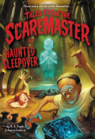 book cover for Haunted Sleepover