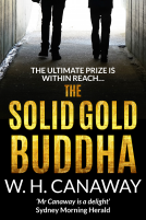 book cover for The Solid Gold Buddha