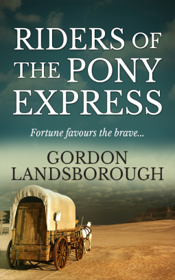 book cover for Riders of the Pony Express