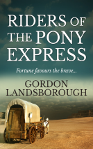 book cover for Riders of the Pony Express