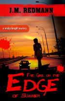 book cover for The Girl on the Edge of Summer