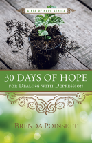 book cover for 30 Days of Hope for Dealing with Depression