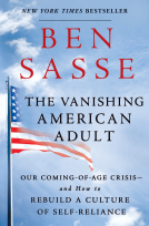 book cover for The Vanishing American Adult