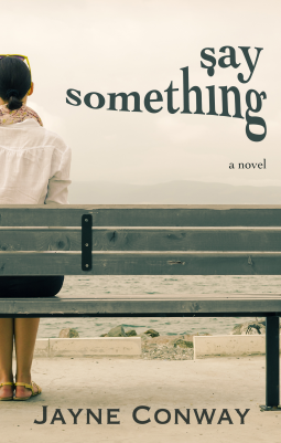 book cover for Say Something