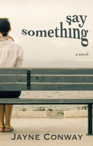 book cover for Say Something