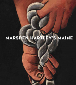 book cover for Marsden Hartley's Maine