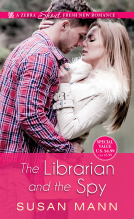 book cover for The Librarian and the Spy