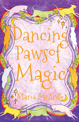 book cover for Dancing Paws of Magic