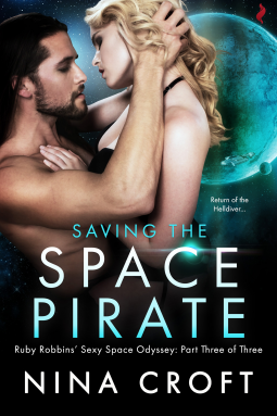 book cover for Saving the Space Pirate