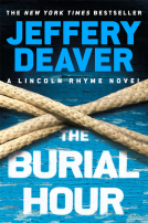 book cover for The Burial Hour