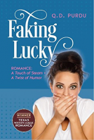 book cover for Faking Lucky