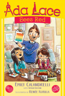 book cover for Ada Lace Sees Red
