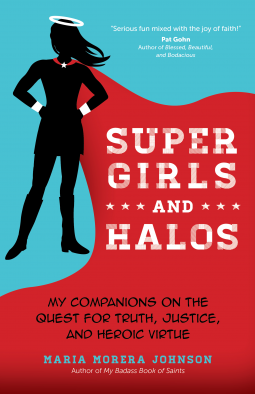 book cover for Super Girls and Halos