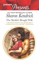 book cover for The Sheikh's Bought Wife