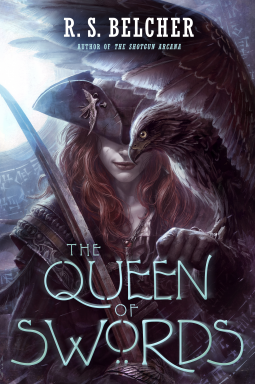 book cover for The Queen of Swords