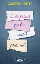 Couverture du livre pour Tu as promis que tu vivrais pour moi