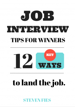book cover for Job Interview Tips For Winners