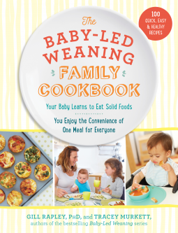 book cover for The Baby-Led Weaning Family Cookbook