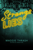 book cover for Strange Lies