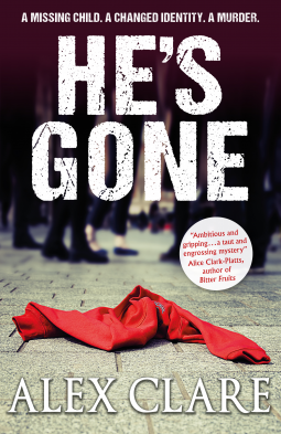 book cover for He's Gone