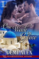 book cover for One Week in Greece