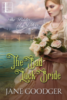 book cover for The Bad Luck Bride