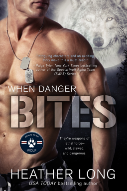 book cover for When Danger Bites