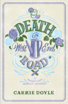 book cover for Death on West End Road