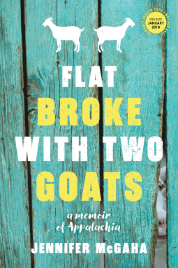 book cover for Flat Broke with Two Goats