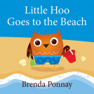 book cover for Little Hoo Goes to the Beach