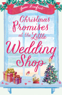 book cover for Christmas Promises at the Little Wedding Shop