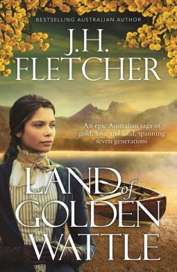 book cover for Land of Golden Wattle