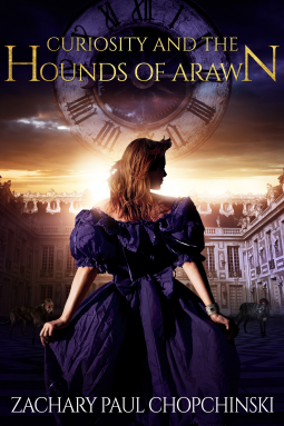 book cover for Curiosity and The Hounds of Arawn