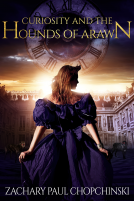 book cover for Curiosity and The Hounds of Arawn