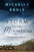 book cover for Storm in the Mountains