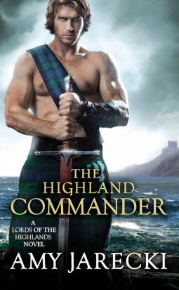 book cover for The Highland Commander
