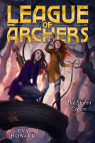 book cover for The Stolen Crown