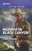 book cover for Murder in Black Canyon