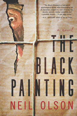 book cover for The Black Painting
