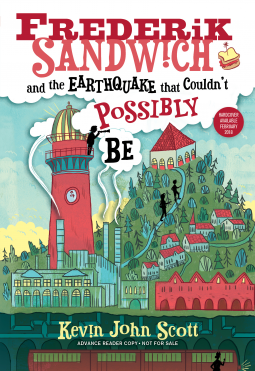 book cover for Frederik Sandwich and the Earthquake that Couldn't Possibly Be