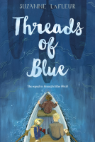 book cover for Threads of Blue