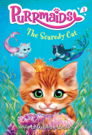 book cover for Purrmaids #1: The Scaredy Cat
