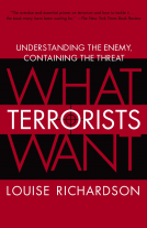 book cover for What Terrorists Want