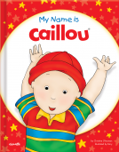 book cover for My Name Is Caillou