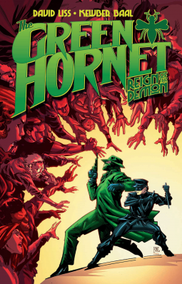 book cover for Green Hornet